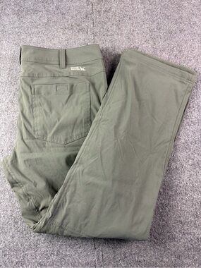 Eddie Bauer First Ascent Guide Pro Lined Pants Men 38x34 Hike Camp Outdoor Green